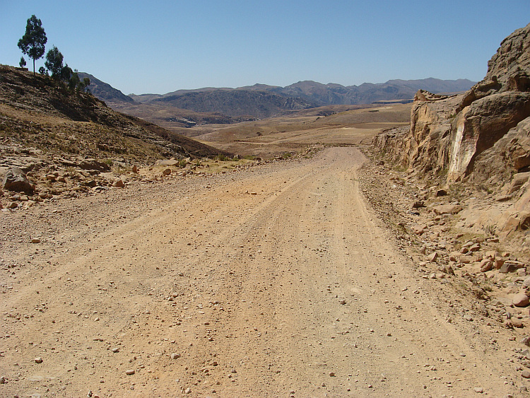 The road from Oruro to Sucre