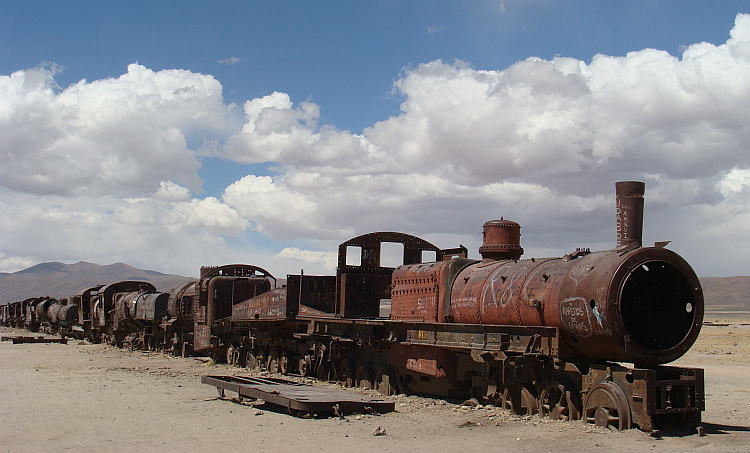 Treinkerkhof van Uyuni