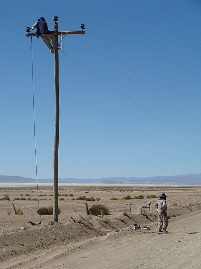 The working conditions on the Altiplano do not meet European standards yet