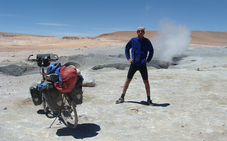 The geysers of Sol de Mañana