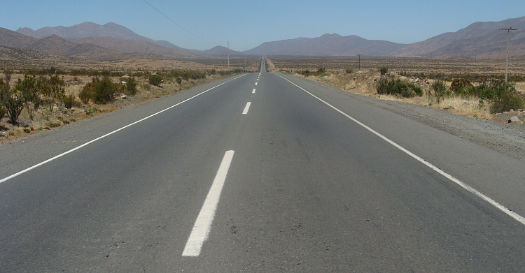 De weg naar La Serena