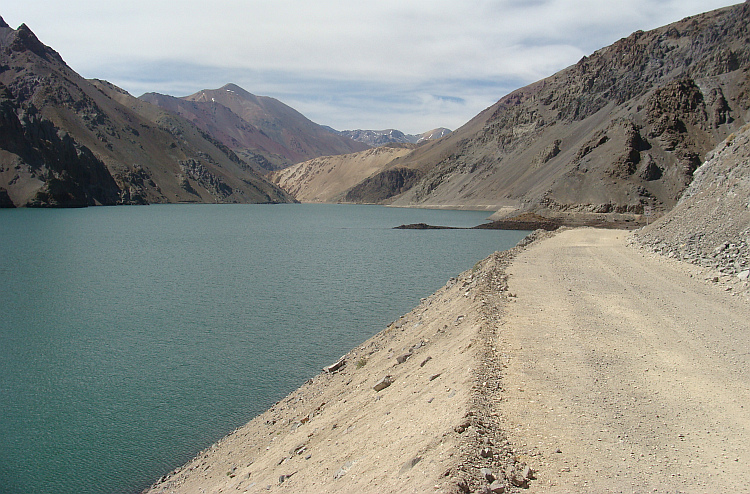 Op de klim van La Serena naar de Paso del Agua Negro