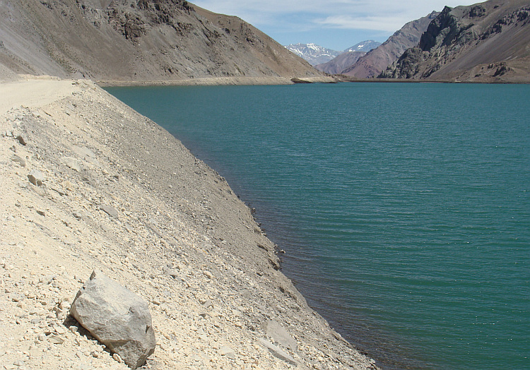 Op de klim van La Serena naar de Paso del Agua Negro