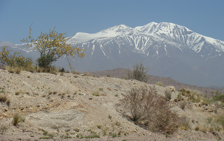 Between Mendoza and Uspallata