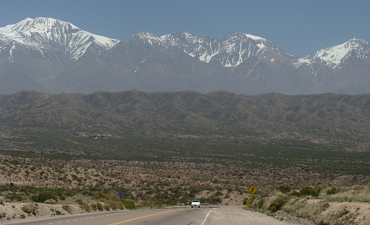 Between Mendoza and Uspallata