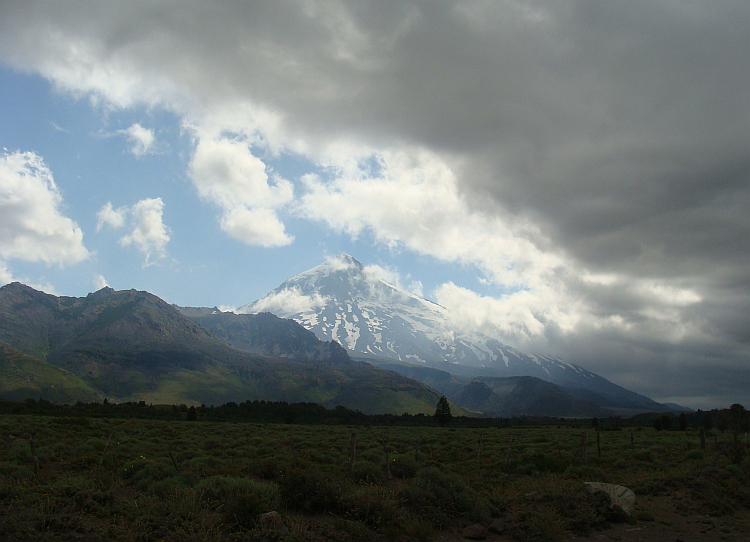 The Lanín Volcano