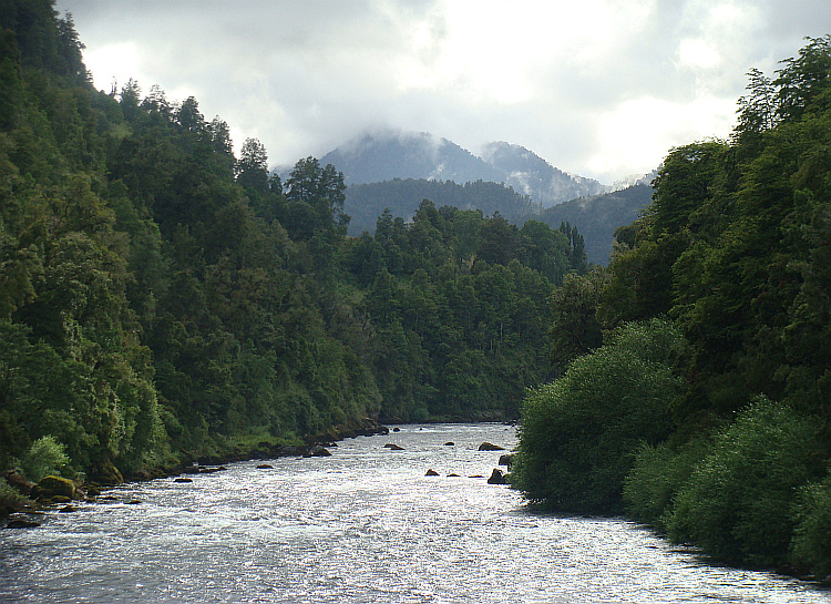 Between Puerto Fuy and Panguipulli