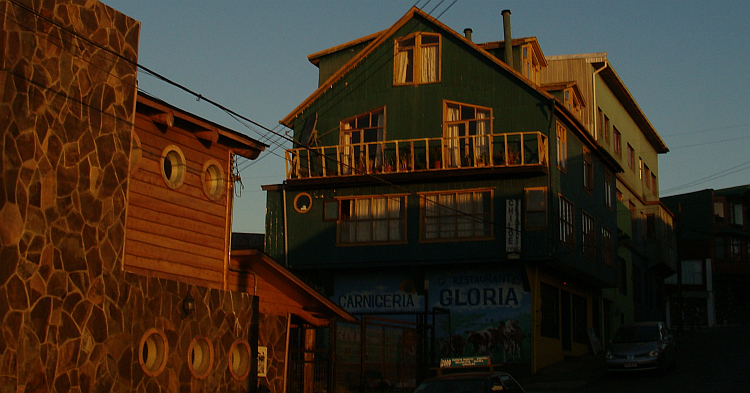 Ancud op het eiland Chiloé