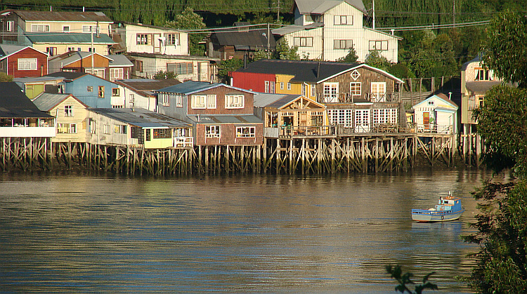 Palafitos in Castro