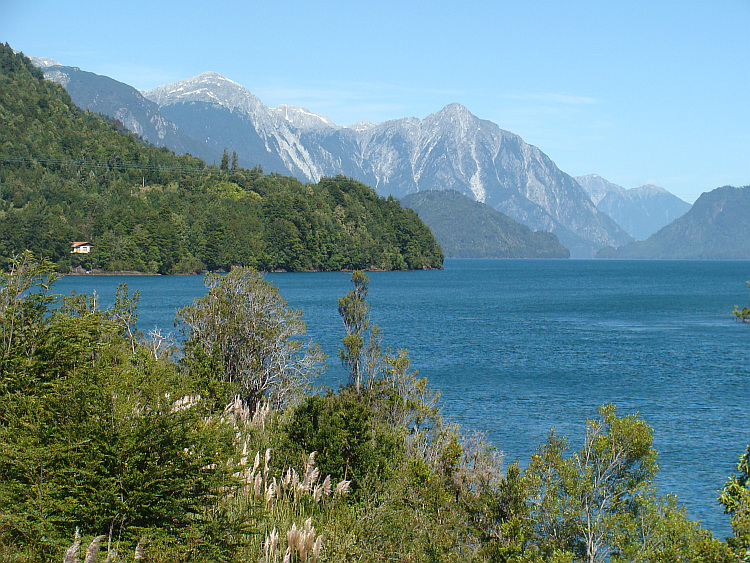 The Carretera Austral between Chaitén and Villa Santa Lucia