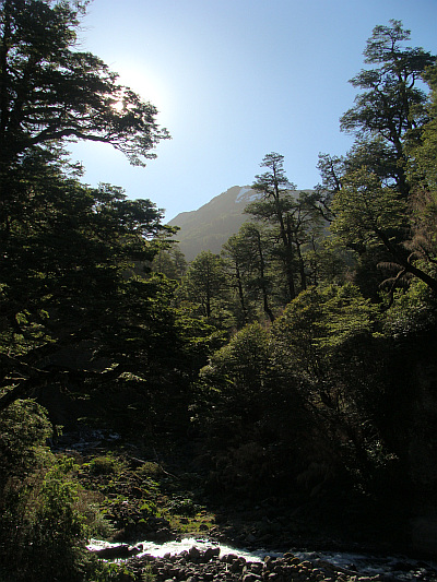 De Carretera Austral tussen Chaitén en Villa Santa Lucia