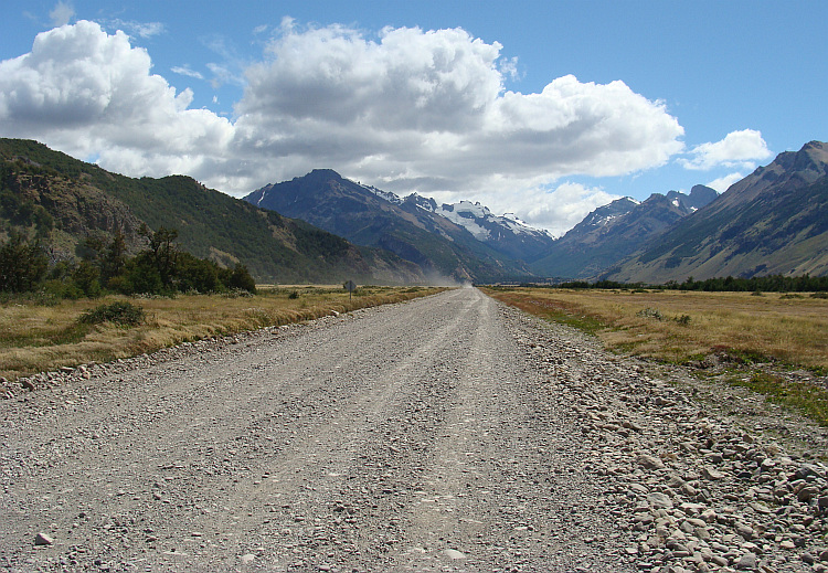 De weg naar El Chaltén