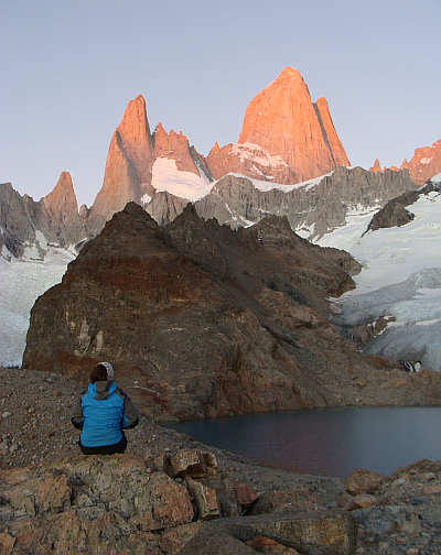 Sunrise over the Fitz Roy