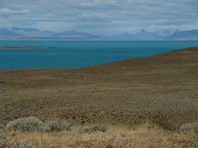 Het Lago Argentino bij El Calafate