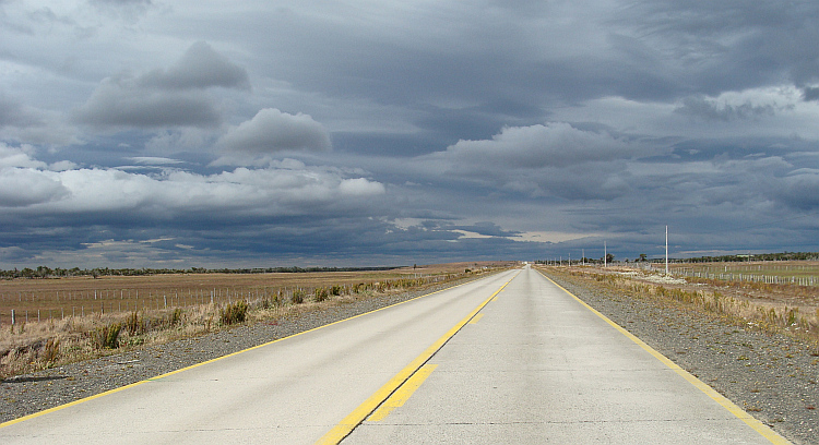 Pampas between Puerto Natales and Punta Arenas