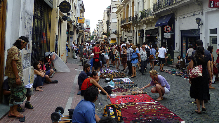 The Feria, the flea market of Buenos Aires