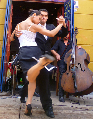 Tango in La Boca, Buenos Aires