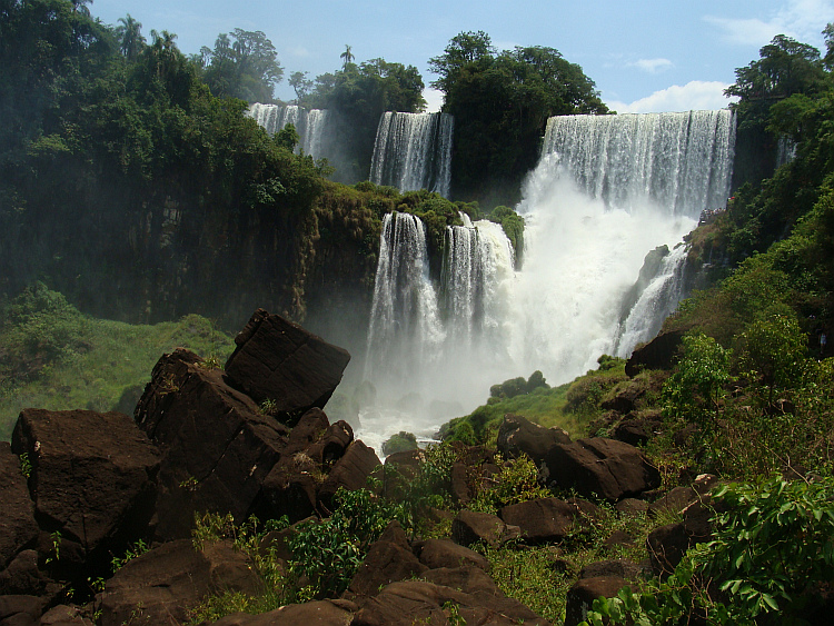 The waterfalls of Iguazú