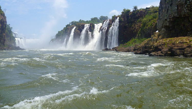 De watervallen van Iguazú