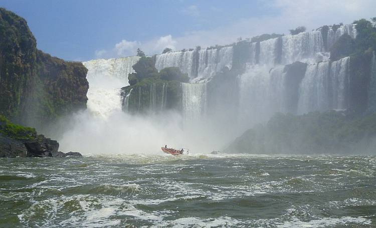 De watervallen van Iguazú