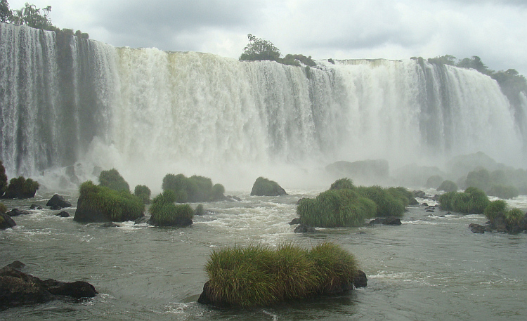 De watervallen van Iguazú