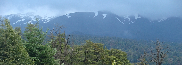 Landscape around Puerto Fuy