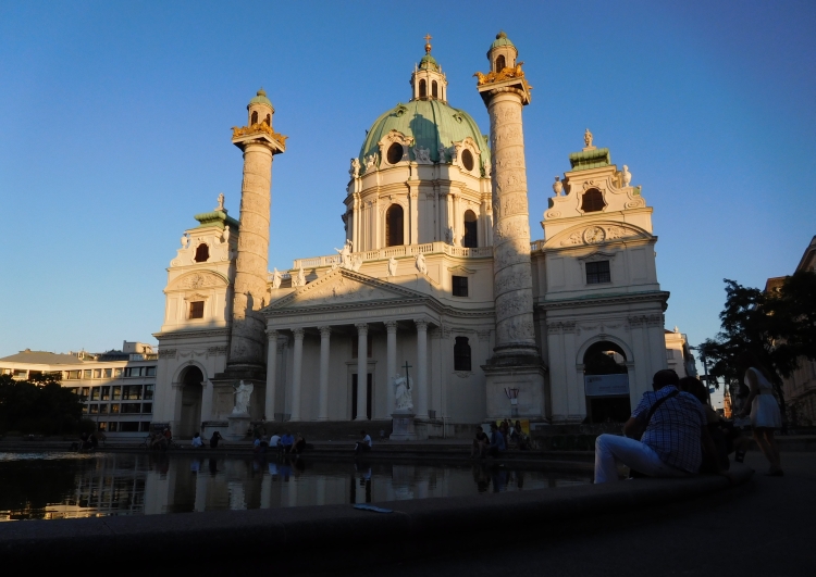 The Karlskirche in Vienna