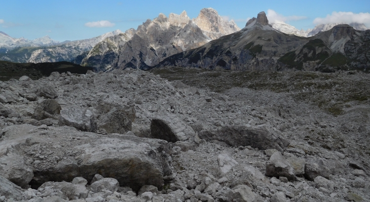 Landscape near the Drei Zinnen