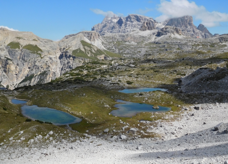 Landscape near the Drei Zinnen