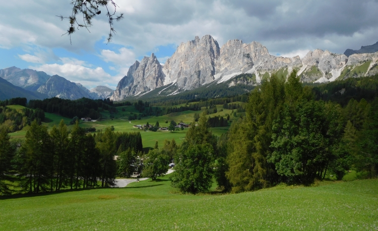 Landscape near Cortina d'Ampezzo