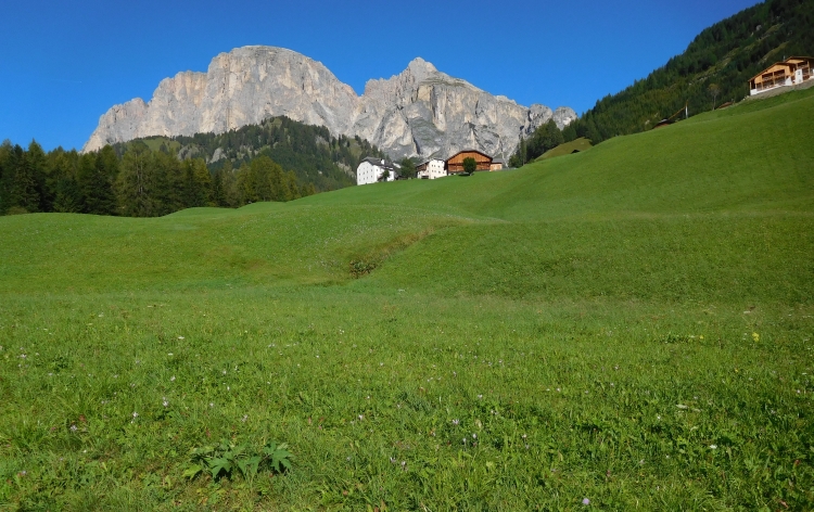 Landschap bij Corvara