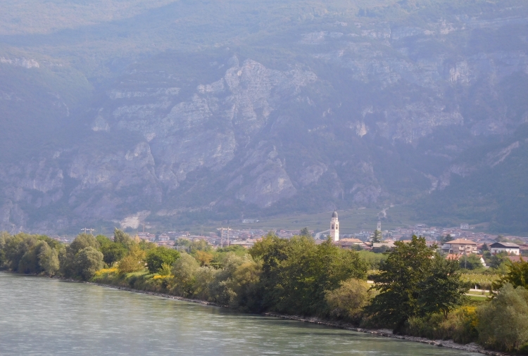 The valley of the Adige