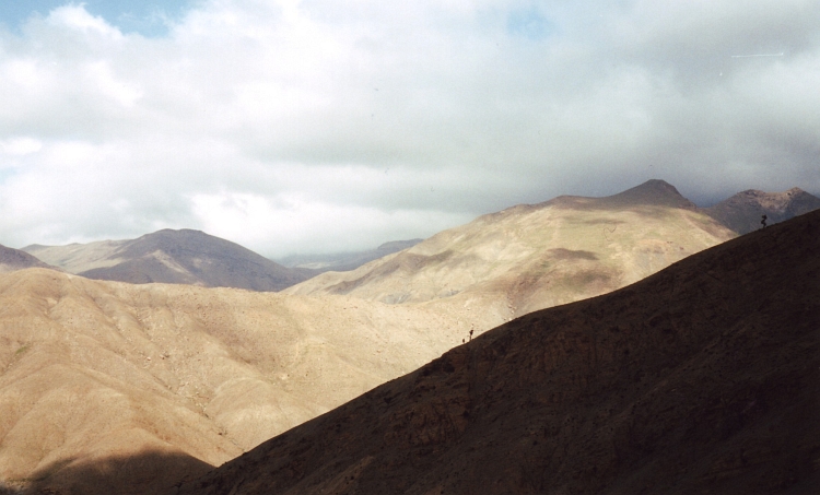 Mountain silhouette, High Atlas