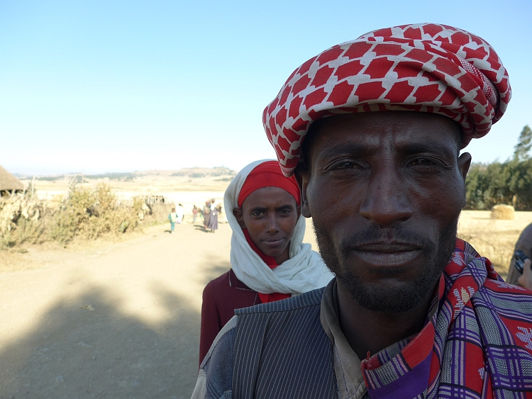 People from the procession