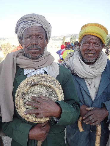 People from the procession