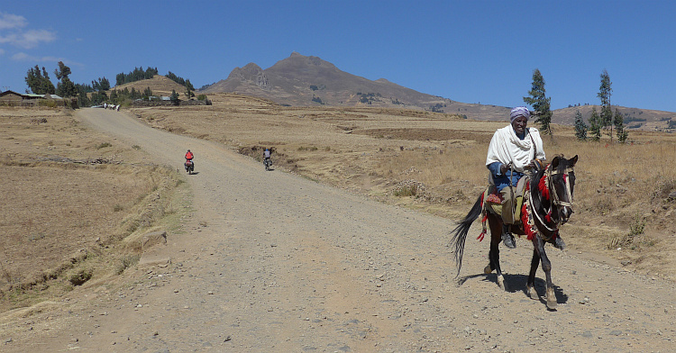 The road to Dessie