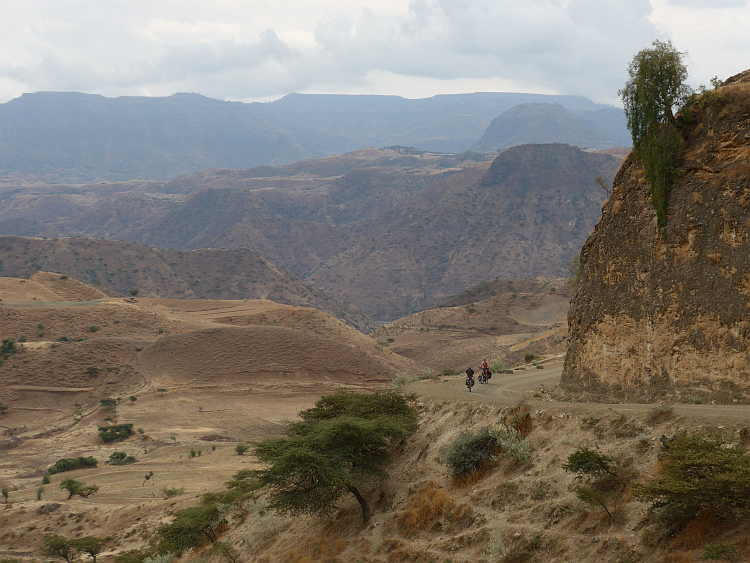 Climb out of the third canyon