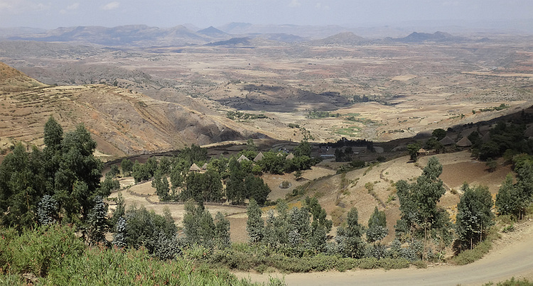 Weg naar Lalibela