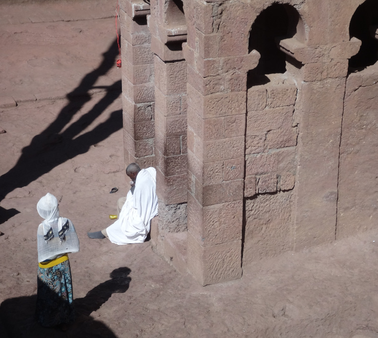 Kerk in Lalibela