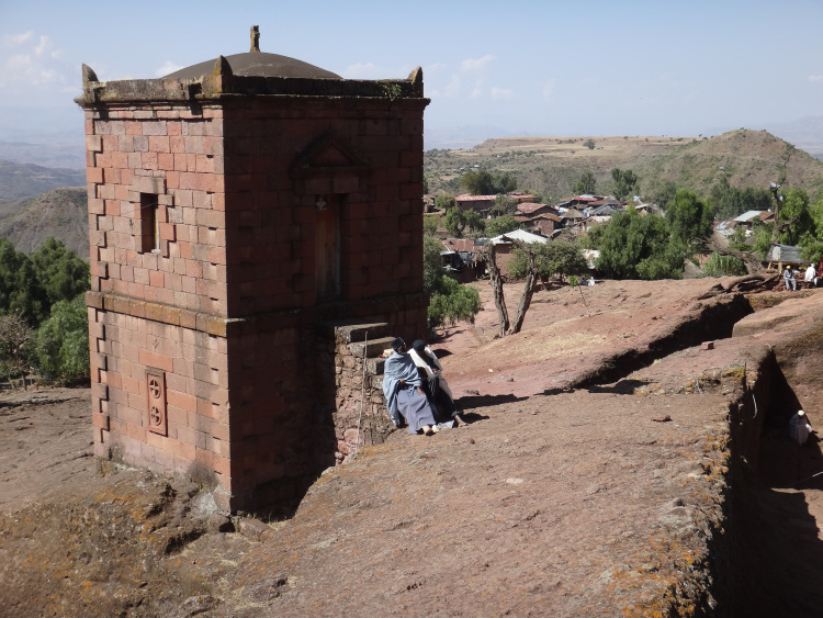 Priesters in Lalibela