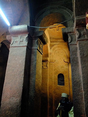 Priester in Lalibela