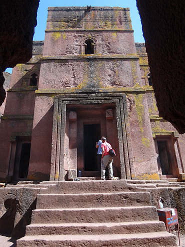 Kerk in Lalibela