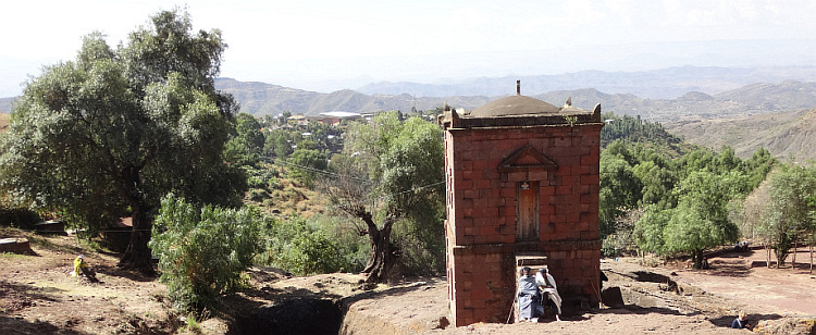 Priesters in Lalibela