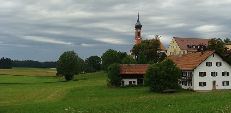 The Monastery of Vilgertshofen, Southern Germany