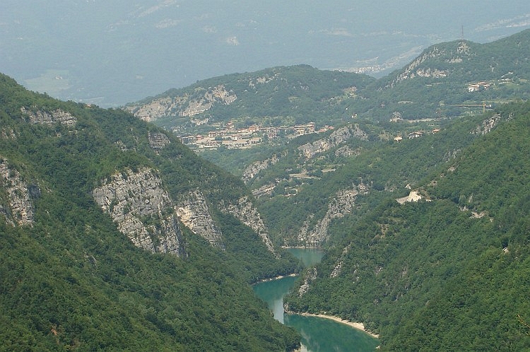 Trentino landscape between Rovereto and Schio