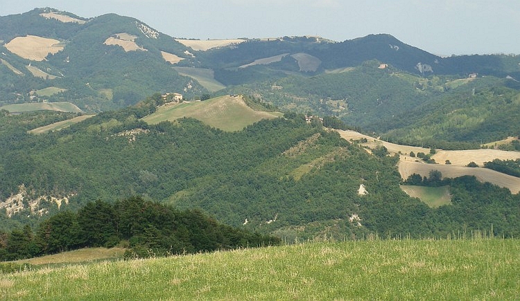 Op weg naar de Passo della Raticosa