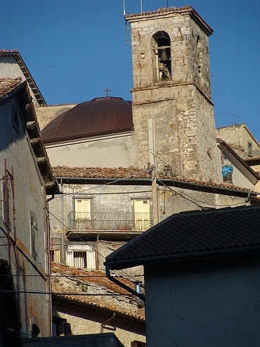 Castelluccio in the last evening sunrays