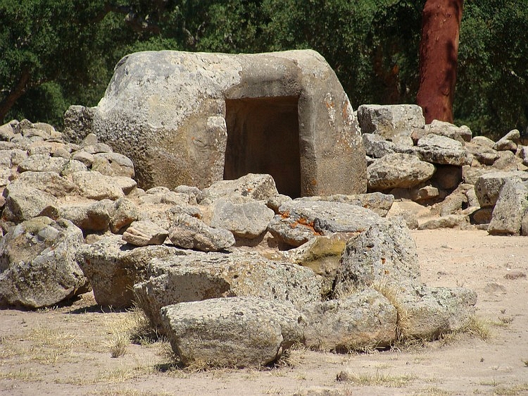 Graftombe in Pranu Muteddu