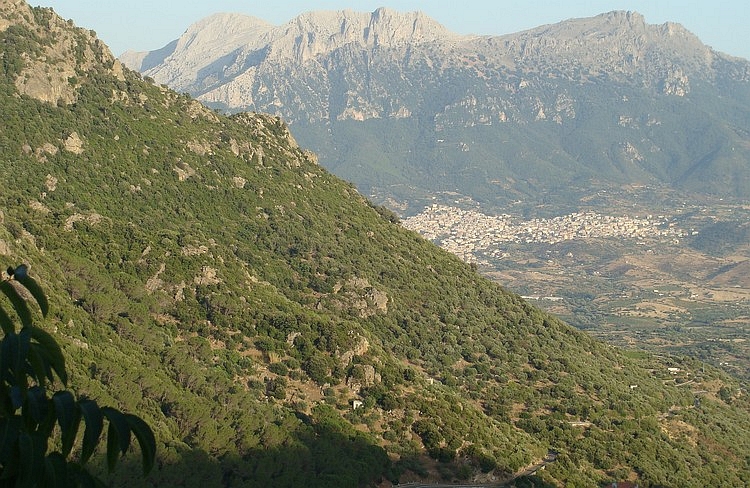 Uitzicht vanuit Nuoro