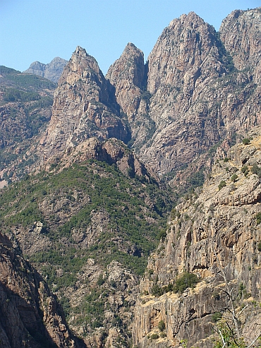 Gorges de Spelunca between Evisa and Porto